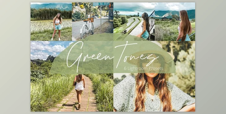 Download Green Tones – Lightroom Presets Pack CreativeMarket-5937840