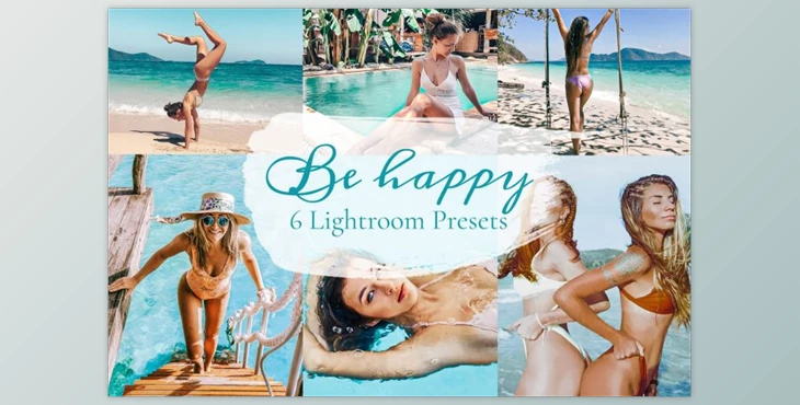 Download Be Happy – Lightroom Preset Pack CreativeMarket-5894281