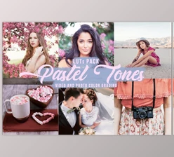 Download Pastel Creamy LUTs for Video/Photo CreativeMarket-5800281