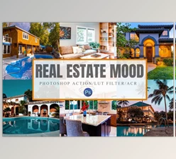Download 23 Real Estate Mood Ps, LUT, ACR CreativeMarket-5970499