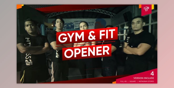 Download Fitness and Workout | Gym Opener | Sport Promo | Dynamic Slideshow (Videohive 24793073) - AE Project