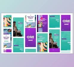 Download Bright Design Studio Stories Instagram (Videohive 31158256) - AE Project