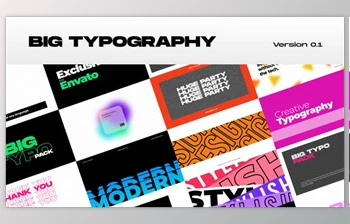 Download <span class='badge badge-warning'>Big</span> Typography (<span class='badge badge-warning'>Videohive</span> 31124085) - AE Project