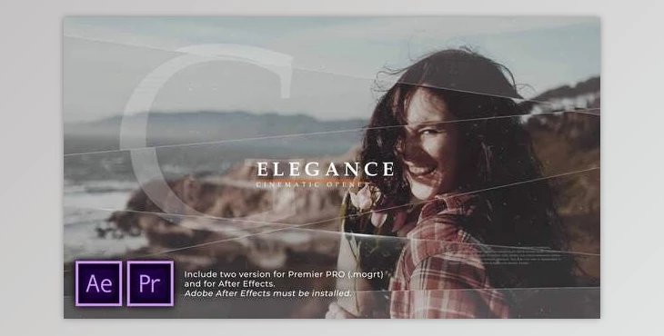 Download Elegance Cinematic Opener - Slideshow (Videohive 31083304) - PR Project