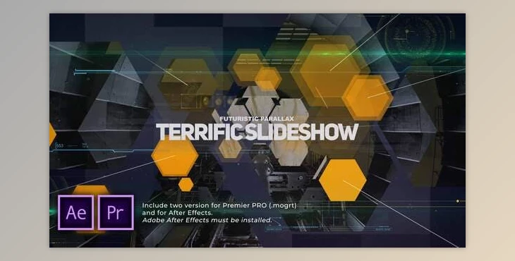 Download Terrific Futuristic Slideshow (Videohive 31083219) - PR Project