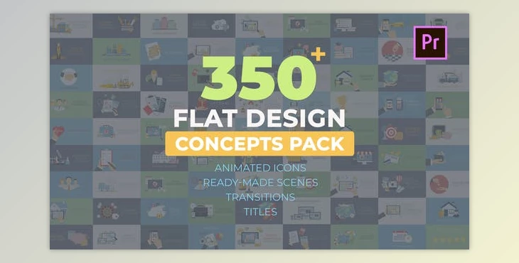 Download Flat Design Concepts (Videohive 28481253) - PR Project