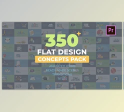 Download Flat Design Concepts (Videohive 28481253) - PR Project