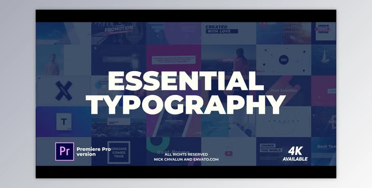 Download Typography Pack (Videohive 22033636) - PR Project