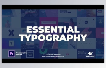 Download Typography Pack (<span class='badge badge-warning'>Videohive</span> 22033636) - PR <span class='badge badge-warning'>Project</span>