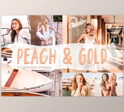 Download Peach & Gold – Lightroom Presets CreativeMarket-5928057 (DNG)