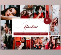 Download 10 x Lightroom Presets, Harlow CreativeMarket-5962562
