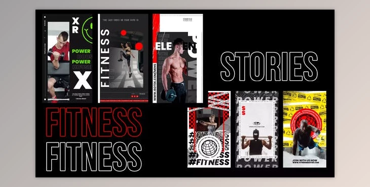Download Creative target fitness stories (Videohive 31221103) - AE Project