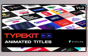 Download Typekit Animated <span class='badge badge-warning'>Titles</span> (<span class='badge badge-warning'>Videohive</span> 30717619) - AE Project