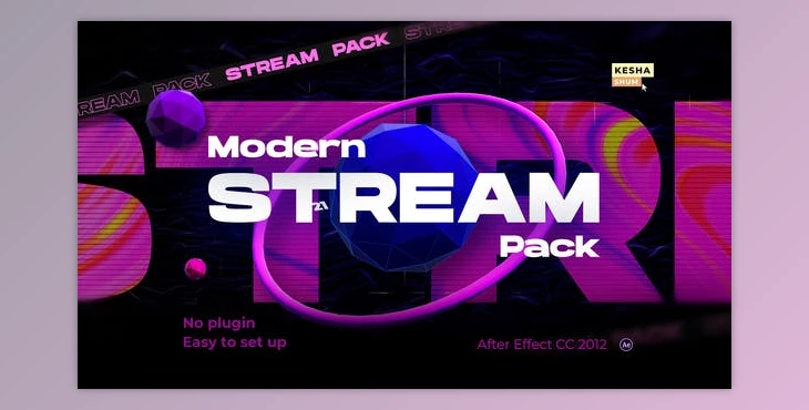 Download Modern stream pack (Videohive 30504728) - AE Project