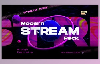 Download Modern stream <span class='badge badge-warning'>pack</span> (<span class='badge badge-warning'>Videohive</span> 30504728) - AE Project