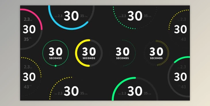Download Countdown Timers for Fitness (Videohive 31179291) - AE Project