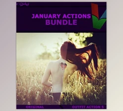 Download Graphicriver – January Photoshop Actions Bundle 14835548