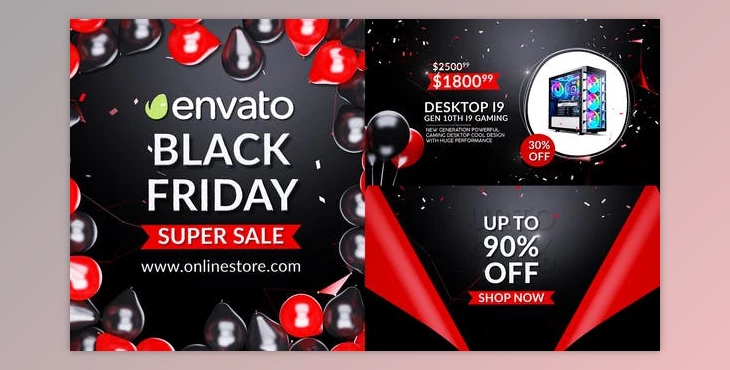 Download Black Friday Promo (Videohive 29282760) - AE Project