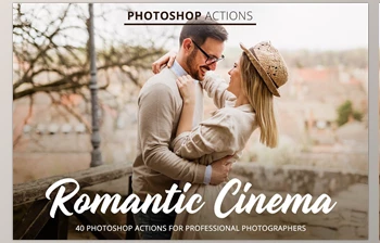 Download Romantic Cinema Action for <span class='badge badge-warning'>Photoshop</span> CreativeMarket-4842757