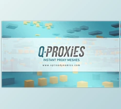 Download Splinedynamics – Q-Proxies v1.20 for 3ds max