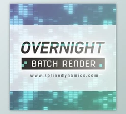 Download Splinedynamics – Overnight Batch Render v1.26 for 3ds Max