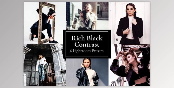 Download Rich Black Contrast Preset Lightroom CreativeMarket-5884735 (DNG)