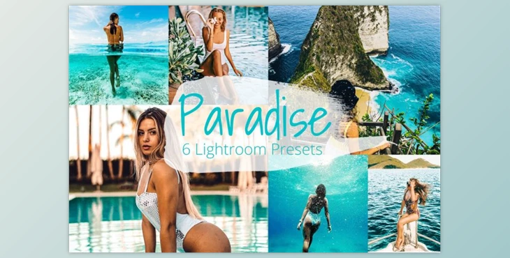 Download Paradise – Lightroom Preset Pack CreativeMarket-5908355 (DNG)
