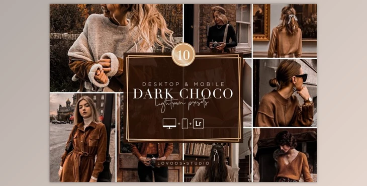 Download DARK CHOCO – Lightroom Presets CreativeMarket-5908354