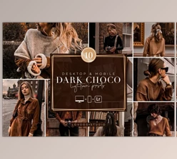 Download DARK CHOCO – Lightroom Presets CreativeMarket-5908354