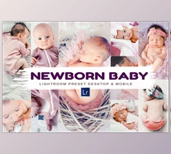 Download 10 Newborn Baby, Lightroom Presets CreativeMarket-5878537