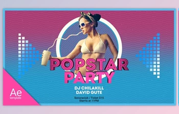 Download PopStar (<span class='badge badge-warning'>Videohive</span> 31220373) - AE <span class='badge badge-warning'>Project</span>