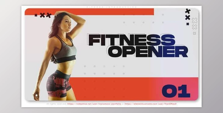Download Fitness Introduction (Videohive 31222776) - AE Project