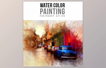 Download Water Color <span class='badge badge-warning'>Painting</span> Photoshop Action GraphicRiver-18707132 (ABR, PAT, ATN)