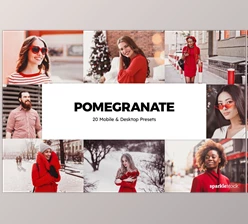 Download 20 Pomegranate Lightroom Presets & LUTs CreativeMarket-5994869 (XMP, DNG, PNG)