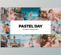 Download 20 Pastel Day Lightroom Presets & LUTs CreativeMarket-5994084 (XMP, DNG, PNG)