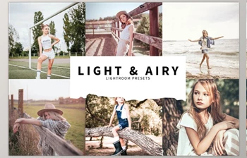 Download 10 Light & Airy Lightroom Presets <span class='badge badge-warning'>CreativeMarket-5978574</span>