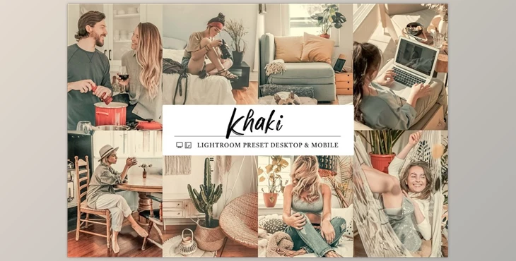 Download 10 Khaki Mobile & Lightroom Presets CreativeMarket-5964106