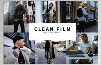 Download 10 <span class='badge badge-warning'>Clean</span> Film Lightroom Presets CreativeMarket-5978550