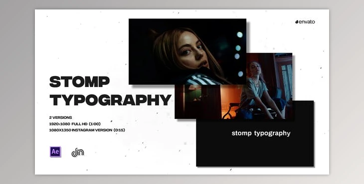 Download Stomp Typography (Videohive 31285894) - AE Project