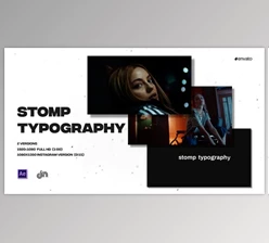 Download Stomp Typography (Videohive 31285894) - AE Project