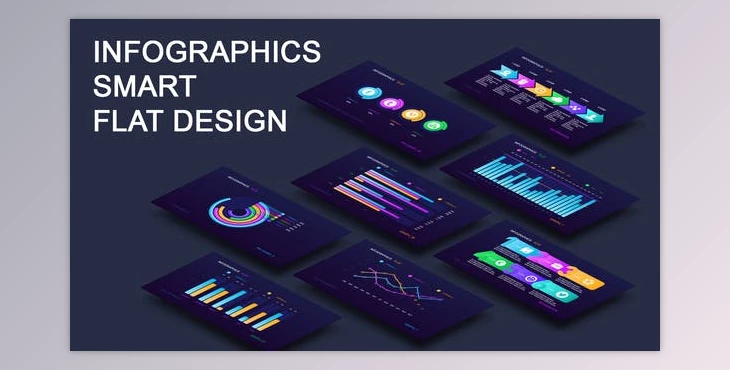 Download Infographics Smart Flat Design (Videohive 23493675) - AE Project