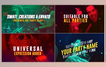 Download <span class='badge badge-warning'>Dance</span> Party Promo (Videohive 21381289) - AE Project