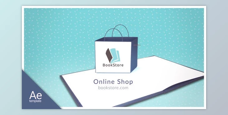 Download Bookstore Logo (Videohive 31288078) - AE Project