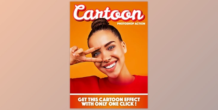 Download Cartoon Photoshop Action – GraphicRiver 30296295 (ATN)