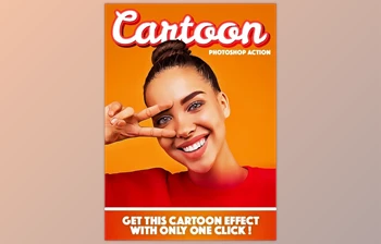 Download Cartoon <span class='badge badge-warning'>Photoshop</span> <span class='badge badge-warning'>Action</span> – GraphicRiver 30296295 (ATN)