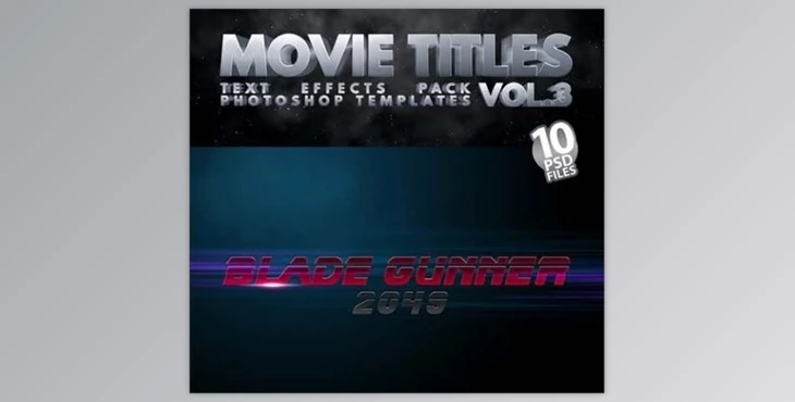 Download MOVIE TITLES – Vol.3 | Text-Effects/Mockups | Template-Pack GraphicRiver-30289874 (PSD)