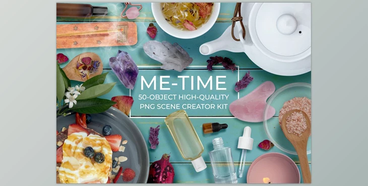 Download Me Time Scene Creator Kit CreativeMarket-5949401 (PNG, JPG)