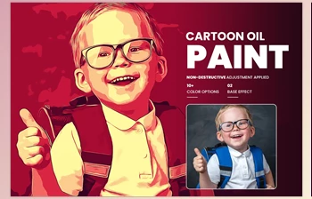 Download Cartoon Oil <span class='badge badge-warning'>Painting</span> <span class='badge badge-warning'>Photoshop</span> FX CreativeMarket-5907204 (ATN)