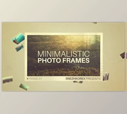 Download Minimalistic Photo Frames (Videohive 21015324)