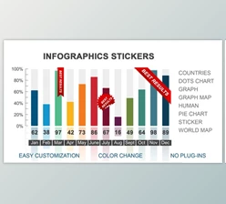 Download Infographics stickers (Videohive 22492051) - AE Project